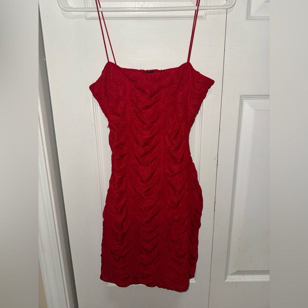 Windsor Red Mini Dress